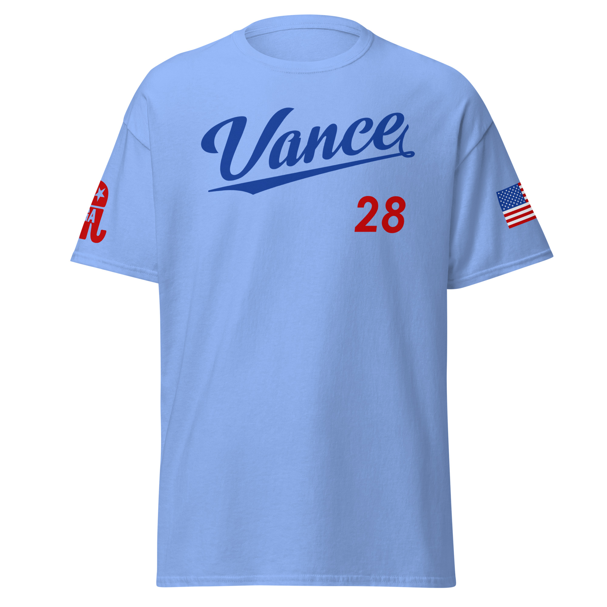 unisex classic tee carolina blue front 6988ca358af0d