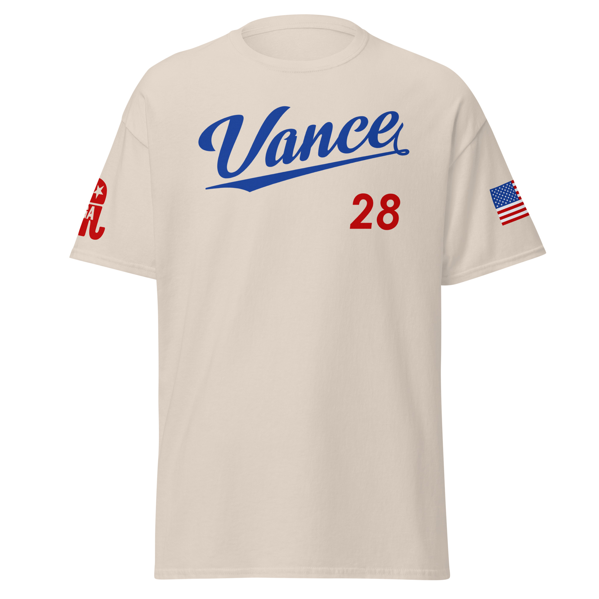 unisex classic tee natural front 6988ca3590e7e
