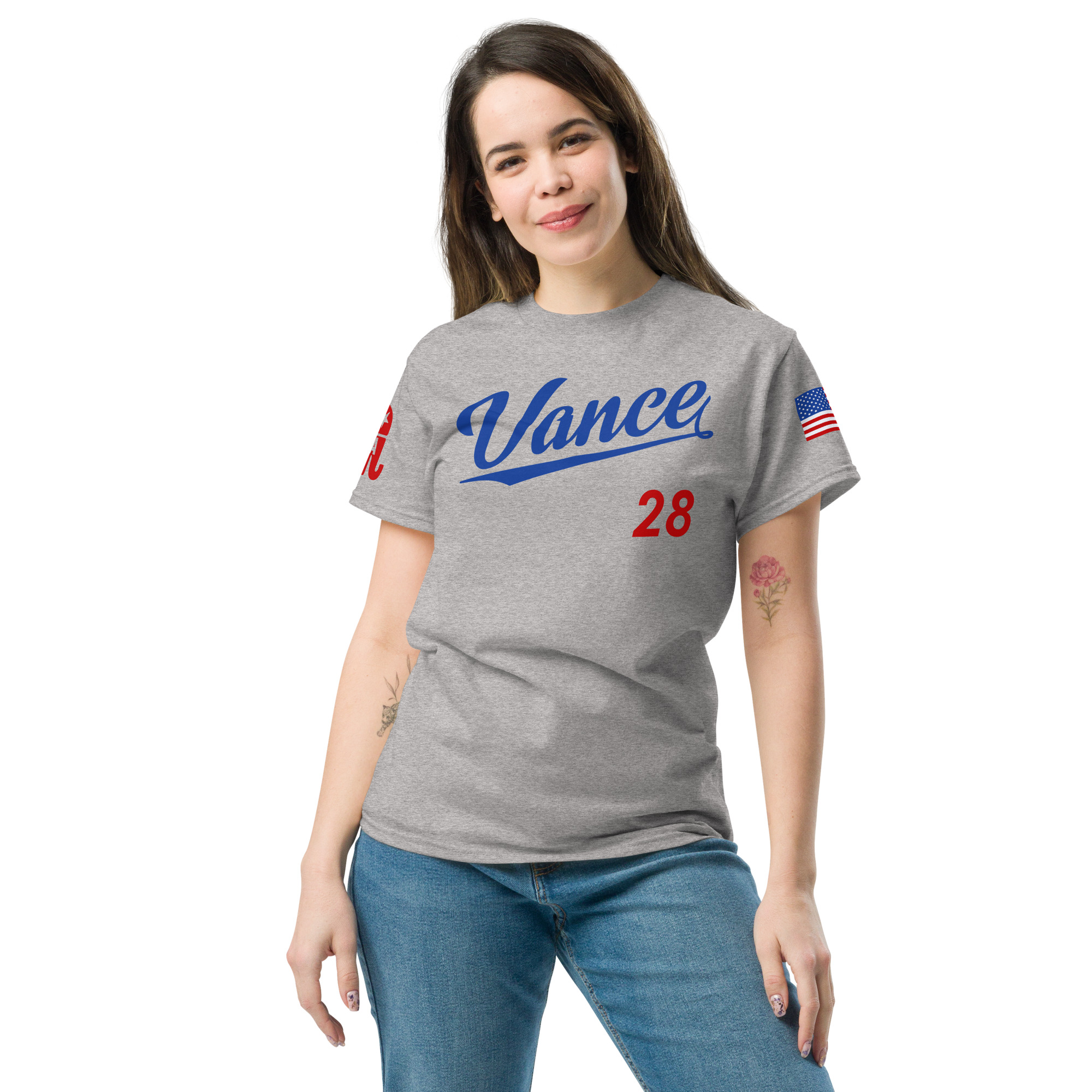 unisex classic tee sport grey front 6988ca358905d